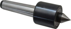 Riten - MT4 Taper Shank, 2-3/8" Head Diam 2,200 Lb Capacity Live Center - 2,500 Max RPM, 2-1/4" Head Length, 1" Point Diam, 1-1/4" Point Len, 1,100 Lb Max Workpc, Standard Point - Top Tool & Supply