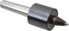 Riten - MT3 Taper Shank, 2" Head Diam 1,830 Lb Capacity Live Center - 2,500 Max RPM, 1-15/16" Head Length, 3/8" Point Diam, 1-1/2" Point Len, 300 Lb Max Workpc, Tracer Point - Top Tool & Supply