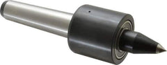 Riten - MT4 Taper Shank, 2-3/8" Head Diam 2,200 Lb Capacity Live Center - 2,500 Max RPM, 2-1/4" Head Length, 1/2" Point Diam, 2" Point Len, 900 Lb Max Workpc, Tracer Point - Top Tool & Supply