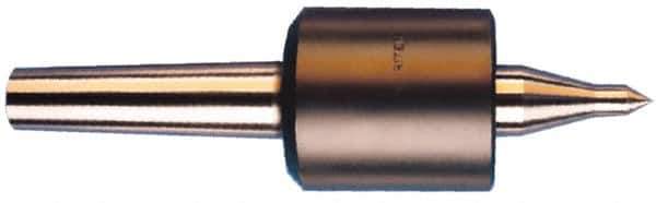 Riten - MT2 Taper Shank, 1-3/4" Head Diam 4,600 Lb Capacity Live Center - 5,000 Max RPM, 2-3/8" Head Length, 3/8" Point Diam, 1-3/4" Point Len, 750 Lb Max Workpc, Tracer Point - Top Tool & Supply