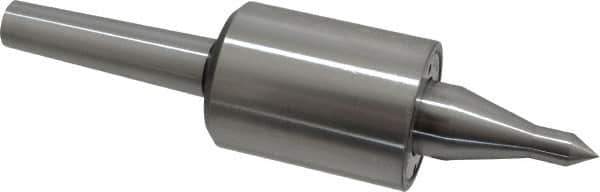 Riten - MT2 Taper Shank, 1-3/4" Head Diam 4,600 Lb Capacity Live Center - 5,000 Max RPM, 2-3/8" Head Length, 3/8" Point Diam, 2" Point Len, 310 Lb Max Workpc, 3/8" Tip Diam, Long Point - Top Tool & Supply