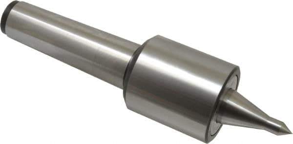 Riten - MT5 Taper Shank, 2-7/8" Head Diam 9,000 Lb Capacity Live Center - 5,500 Max RPM, 3-5/16" Head Length, 1/2" Point Diam, 2-1/2" Point Len, 1,100 Lb Max Workpc, 15/16" Tip Diam, Long Point - Top Tool & Supply