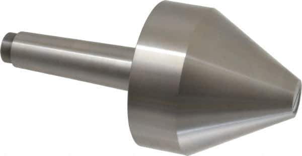 Riten - MT4 Taper Shank, 4" Head Diam 8,000 Lb Capacity Live Center - 4-9/32" Head Length, 1" Point Diam, 4.2813" Point Len, 4,800 Lb Max Workpc, Bull Nose Point - Top Tool & Supply