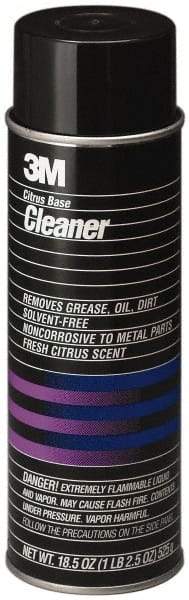 3M - 24 oz Aerosol Cleaner/Degreaser - Aerosol, Citrus Oil-Based, Citrus - Top Tool & Supply