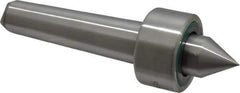 Riten - MT3 Taper Shank, 1-11/16" Head Diam 4,250 Lb Capacity Live Center - 1,000 Max RPM, 15/16" Head Length, 7/8" Point Diam, 1-1/16" Point Len, 1,000 Lb Max Workpc, Standard Point - Top Tool & Supply