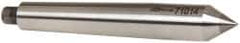 Riten - 0.475" Head Diam, Carbide-Tipped Steel Standard Point Half Dead Center - 1MT Morse Taper, 0.475" Point Diam, 3-5/16" OAL - Top Tool & Supply