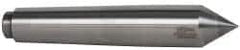 Riten - 0.938" Head Diam, Carbide-Tipped Steel Standard Point Half Dead Center - 3MT Morse Taper, 0.938" Point Diam, 5-1/4" OAL - Top Tool & Supply