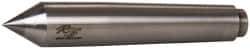 Riten - 0.938" Head Diam, Carbide-Tipped Steel Standard Point Solid Dead Center - 3MT Morse Taper, 0.938" Point Diam, 5-1/4" OAL - Top Tool & Supply