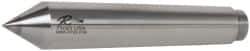 Riten - 1.231" Head Diam, Carbide-Tipped Steel Standard Point Solid Dead Center - 4MT Morse Taper, 1.231" Point Diam, 6-3/4" OAL - Top Tool & Supply