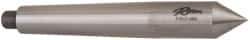 Riten - 0.475" Head Diam, Hardened Tool Steel Standard Point Half Dead Center - 1MT Morse Taper, 0.475" Point Diam, 3-5/16" OAL - Top Tool & Supply