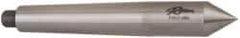 Riten - 0.475" Head Diam, Hardened Tool Steel Standard Point Half Dead Center - 1MT Morse Taper, 0.475" Point Diam, 3-5/16" OAL - Top Tool & Supply