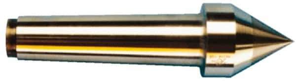 Riten - 1-3/4" Head Diam, Carbide-Tipped Steel Standard Point Solid Dead Center - Jarno 14 Taper, 1-3/4" Point Diam - Top Tool & Supply