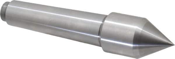 Riten - 1-1/4" Head Diam, Carbide-Tipped Steel Standard Point Solid Dead Center - 3MT Morse Taper, 1-1/4" Point Diam - Top Tool & Supply