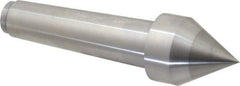 Riten - 1-3/4" Head Diam, Carbide-Tipped Steel Standard Point Solid Dead Center - 4MT Morse Taper, 1-3/4" Point Diam - Top Tool & Supply