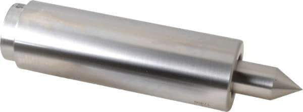 Concentric - Straight Shank, Live Center - 1,500 Max RPM, 0.686" Point Diam, 1.38" Point Len, 2,500 Lb Max Workpiece, Standard Point - Top Tool & Supply