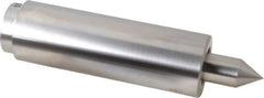 Concentric - Straight Shank, Live Center - 1,500 Max RPM, 0.686" Point Diam, 1.38" Point Len, 2,500 Lb Max Workpiece, Standard Point - Top Tool & Supply