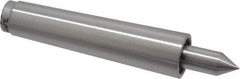 Concentric - MT2 Taper Shank, 1,400 Lb Capacity Live Center - 3,000 Max RPM, 0.378" Point Diam, 0.88" Point Len, 274 Lb Max Workpc, Standard Point - Top Tool & Supply