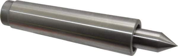 Concentric - MT4 Taper Shank, 2,500 Lb Capacity Live Center - 2,000 Max RPM, 0.686" Point Diam, 1.38" Point Len, 960 Lb Max Workpc, Standard Point - Top Tool & Supply