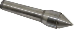 Value Collection - MT3 Taper Shank, 1.27" Head Diam Live Center - 1.08" Point Len, 661 Lb Max Workpc, 5.71" OAL, Standard Point - Top Tool & Supply