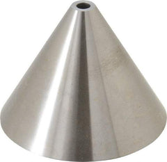 Concentric - 5MT Taper, 0.51 to 3.33" Point Diam, Hardened Tool Steel Lathe Bell Head Point - Compatible with Live Centers - Top Tool & Supply