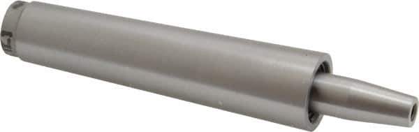 Concentric - 2MT Taper, Hardened Tool Steel Lathe Shank - Compatible with Live Centers - Top Tool & Supply