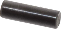 Holo-Krome - 5mm Diam x 16mm Pin Length Grade 8 Alloy Steel Standard Dowel Pin - Black Luster Finish, C 60 (Surface) & C 50-58 Hardness, 1 Beveled & 1 Rounded End - Top Tool & Supply