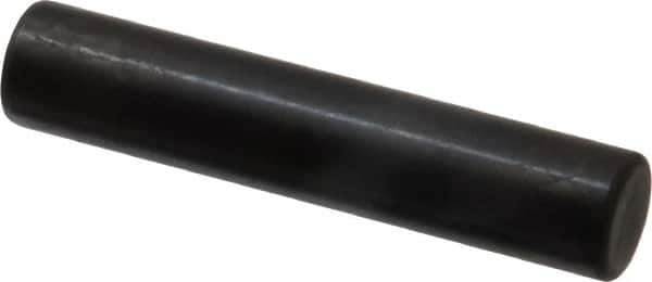 Holo-Krome - 10mm Diam x 50mm Pin Length Grade 8 Alloy Steel Standard Dowel Pin - Black Luster Finish, C 60 (Surface) & C 50-58 Hardness, 1 Beveled & 1 Rounded End - Top Tool & Supply