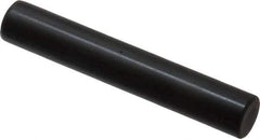 Holo-Krome - 10mm Diam x 60mm Pin Length Grade 8 Alloy Steel Standard Dowel Pin - Black Luster Finish, C 60 (Surface) & C 50-58 Hardness, 1 Beveled & 1 Rounded End - Top Tool & Supply