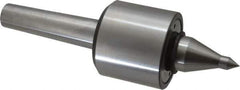 Riten - MT4 Taper Shank, 3-1/16" Head Diam 4,500 Lb Capacity Live Center - 5,000 Max RPM, 2-25/32" Head Length, 1/2" Point Diam, 2-5/8" Point Len, 1,100 Lb Max Workpc, 3/4" Long Tip, 3/4" Tip Diam, Long Point - Top Tool & Supply