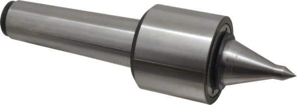 Riten - MT5 Taper Shank, 3-1/16" Head Diam 6,800 Lb Capacity Live Center - 5,000 Max RPM, 2-25/32" Head Length, 1/2" Point Diam, 2-5/8" Point Len, 1,100 Lb Max Workpc, 3/4" Long Tip, 2-1/2" Tip Diam, Long Point - Top Tool & Supply