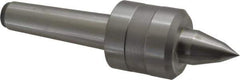 Value Collection - MT3 Taper Shank, 1.775" Head Diam Live Center - 1.7" Head Length, 7/8" Point Diam, 1.4" Point Len, 661 Lb Max Workpc, 6.45" OAL, Long Point - Top Tool & Supply