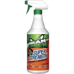 Mean Green - 32 oz Spray Bottle Cleaner/Degreaser - Liquid, Biodegradable, Low Odor - Top Tool & Supply