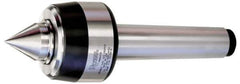 Royal Products - MT6 Taper Shank, 4" Head Diam 10,080 Lb Capacity Live Center - 3,500 Max RPM, 3.15" Head Length, 2" Point Diam, 2.31" Point Len, 4,080 Lb Max Workpc, 13-7/32" OAL, Standard Point - Top Tool & Supply