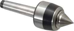 Royal Products - MT2 Taper Shank, 1-3/4" Head Diam 3,085 Lb Capacity Live Center - 6,000 Max RPM, 1.47" Head Length, 7/8" Point Diam, 1.01" Point Len, 725 Lb Max Workpc, 5-9/32" OAL, Standard Point - Top Tool & Supply