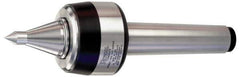 Royal Products - MT6 Taper Shank, 4" Head Diam 8,420 Lb Capacity Live Center - 3,500 Max RPM, 3.15" Head Length, 2" Point Diam, 3" Point Len, 2,420 Lb Max Workpc, 13-29/32" OAL, 3/4" Tip Diam, Long Point - Top Tool & Supply