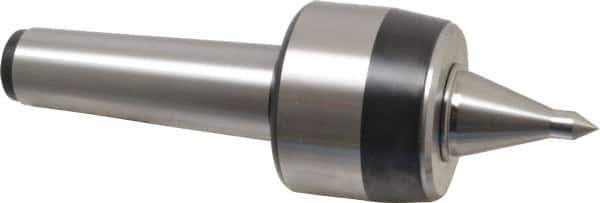 Royal Products - MT5 Taper Shank, 3.45" Head Diam 7,630 Lb Capacity Live Center - 3,500 Max RPM, 2.81" Head Length, 1-1/2" Point Diam, 2.58" Point Len, 1,930 Lb Max Workpc, 11" OAL, 1/2" Tip Diam, Long Point - Top Tool & Supply