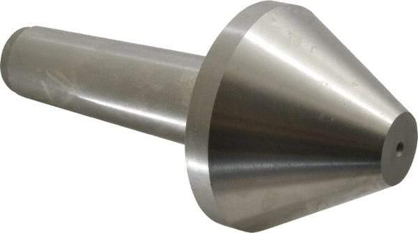 Royal Products - MT5 Taper Shank, 4.15" Head Diam 3,410 Lb Capacity Live Center - 4,500 Max RPM, 3" Head Length, 1-1/4" Point Diam, 3.01" Point Len, 860 Lb Max Workpc, 8-11/16" OAL, Bull Nose Point - Top Tool & Supply