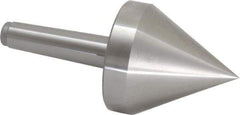 Royal Products - MT3 Taper Shank, 3-5/32" Head Diam 2,255 Lb Capacity Live Center - 5,000 Max RPM, 3-3/8" Head Length, 1" Point Diam, 3.39" Point Len, 475 Lb Max Workpc, 6-15/16" OAL, Pipe Nose Point - Top Tool & Supply