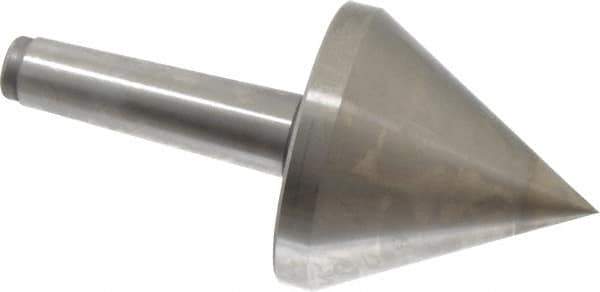 Royal Products - MT4 Taper Shank, 4-5/32" Head Diam 3,180 Lb Capacity Live Center - 4,500 Max RPM, 4-1/8" Head Length, 1-1/4" Point Diam, 4-1/8" Point Len, 630 Lb Max Workpc, 8-11/16" OAL, Pipe Nose Point - Top Tool & Supply