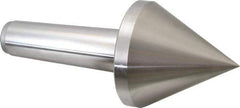 Royal Products - MT5 Taper Shank, 4-5/32" Head Diam 3,180 Lb Capacity Live Center - 4,500 Max RPM, 4-1/8" Head Length, 1-1/4" Point Diam, 4-1/8" Point Len, 630 Lb Max Workpc, 9-13/16" OAL, Pipe Nose Point - Top Tool & Supply