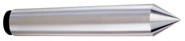 Royal Products - 1.748" Head Diam, High Speed Steel Standard Point Solid Dead Center - 5MT Morse Taper, 1.748" Point Diam, 8-1/2" OAL - Top Tool & Supply