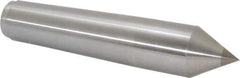 Royal Products - 1.748" Head Diam, Carbide-Tipped Steel Standard Point Solid Dead Center - 5MT Morse Taper, 1.748" Point Diam, 8-1/2" OAL - Top Tool & Supply