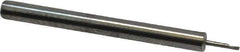 Accupro - 0.035" Min Bore Diam, 3/16" Max Bore Depth, 1/8 Shank Diam, Helical Boring Bar - Right Hand Cut, Solid Carbide, Bright Finish - Exact Industrial Supply