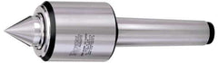 Royal Products - MT5 HD Taper Shank, 3.82" Head Diam 5,300 & 10,540 Lb Capacity Live Center - 3,000 Max RPM, 3.89" Head Length, 2" Point Diam, 2.31" Point Len, 5,240 Lb Max Workpc, 11-13/16" OAL, Standard Point - Top Tool & Supply