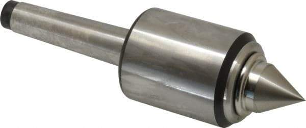 Royal Products - MT2 Taper Shank, 1-3/4" Head Diam 2,155 Lb Capacity Live Center - 6,000 Max RPM, 2.12" Head Length, 7/8" Point Diam, 1.07" Point Len, 885 Lb Max Workpc, 5-13/16" OAL, 3/8" Tip Diam, Standard Point - Top Tool & Supply