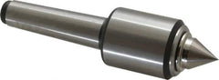 Royal Products - MT3 Taper Shank, 1-3/4" Head Diam 2,155 Lb Capacity Live Center - 6,000 Max RPM, 2.12" Head Length, 7/8" Point Diam, 1.07" Point Len, 885 Lb Max Workpc, 6-7/16" OAL, 3/8" Tip Diam, Standard Point - Top Tool & Supply