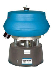 Raytech - 0.75 Cu Ft, 1/3 hp, Wet/Dry Operation Vibratory Tumbler - Adjustable Amplitude, Flow Through Drain - Top Tool & Supply