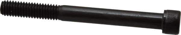 Value Collection - 3/8-16 UNC Hex Socket Drive, Socket Cap Screw - Alloy Steel, Black Oxide Finish, Partially Threaded, 3-3/4" Length Under Head - Top Tool & Supply