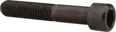 Value Collection - 7/16-20 UNF Hex Socket Drive, Socket Cap Screw - Alloy Steel, Black Oxide Finish, Partially Threaded, 2-1/2" Length Under Head - Top Tool & Supply