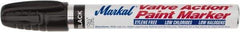 Markal - Black Permanent Marker - Felt Tip - Top Tool & Supply